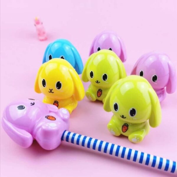 "Bunny Bliss Sharpener – Cute, Fun & Mess-Free! 🐰✏️✨"