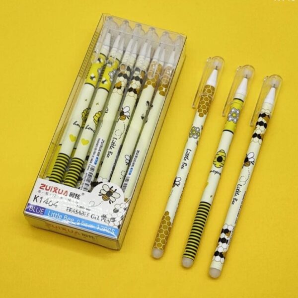 🐝 Little Bee Erasable Gel Pens – Effortless Writing with a Buzz! 🖊️✨