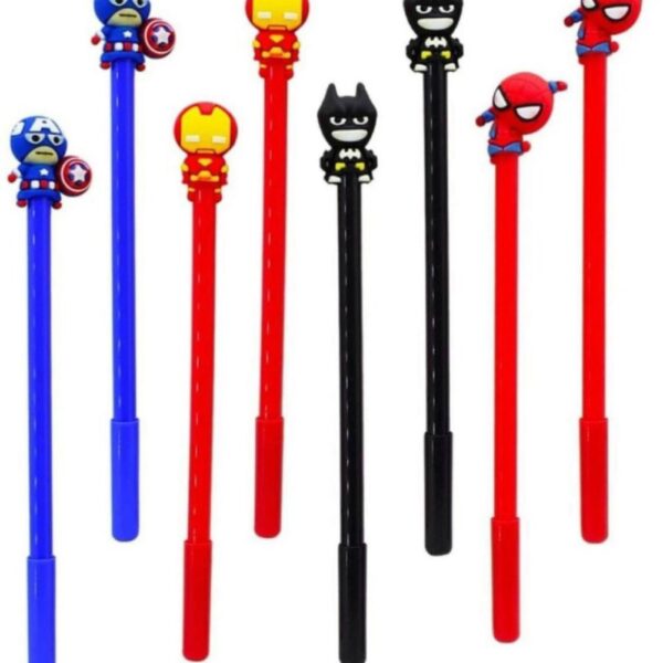 "Superhero Gel Pens – Write Like a Hero! 🦸‍♂️✍️"