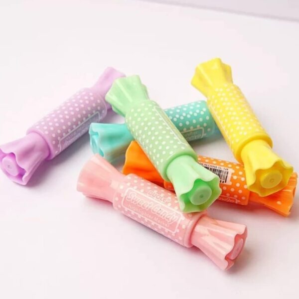 🍬 Sweet Candy Pastel Highlighters – Cute, Mini & Aesthetic! 🎨✨