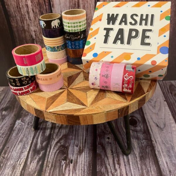 "Washi Tape Extravaganza – 24 Rolls of Pure Creativity!
