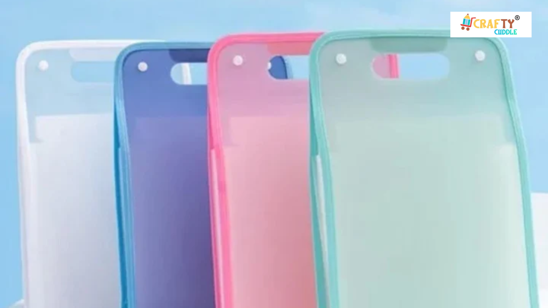 Image of A4 sized file holder of different colors.