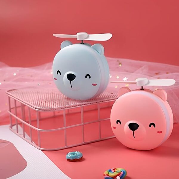 "💄✨ Cartoon Cosmetic Mirror Fan with Light 🌟 - Cute & Practical!"CRAFTY CUDDLE"💄✨ Cartoon Cosmetic Mirror Fan with Light 🌟 - Cute & Practical!"Mini Fan