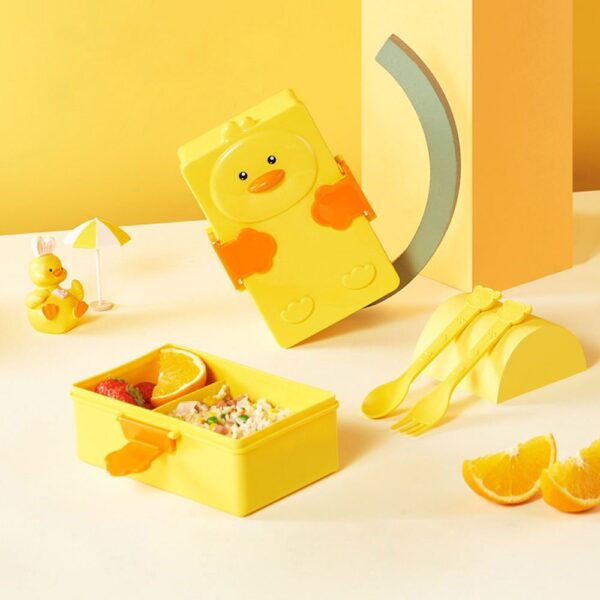 Cute Duck Lunch BoxKids Lunch BoxCRAFTY CUDDLECute Duck Lunch BoxDuck Lunch Box