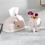 🦕 Dino Egg Pen Stand & Cosmetic OrganizerCRAFTY CUDDLE🦕 Dino Egg Pen Stand & Cosmetic Organizerpink