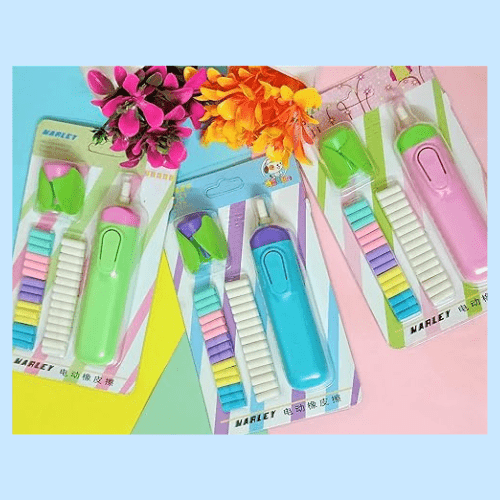 🌟🖌️ Erase Like Magic – Electric Eraser + 30 Refills!CRAFTY CUDDLE🌟🖌️ Erase Like Magic – Electric Eraser + 30 Refills!Electric Eraser