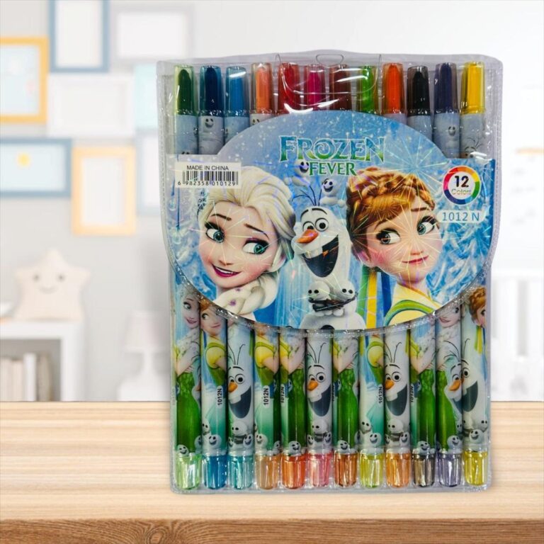 "Frozen Rolling Crayons – 12 Magical Colors!" - CRAFTY CUDDLE"Frozen Rolling Crayons – 12 Magical Colors!"product_type  for kids
