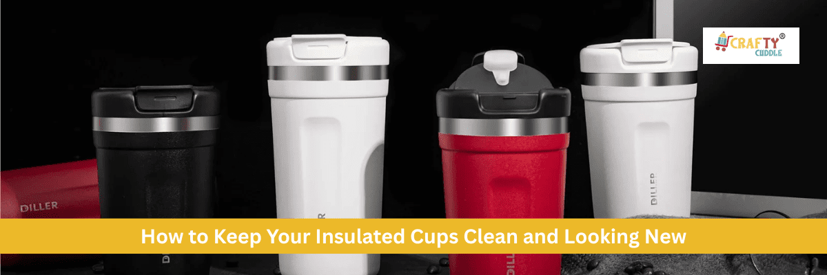 How to Keep Your Insulated Cups Clean and Looking New - CRAFTY CUDDLE