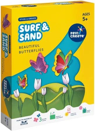 Image of surf and sand to make toys with clay and crafts.