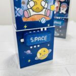 Space Explorer pen holder on kids’ study table