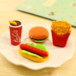 Tasty Treats Erasers – A Deliciously Fun Pack of 4! 🍔🍟🌭🥤 - CRAFTY CUDDLETasty Treats Erasers – A Deliciously Fun Pack of 4! 🍔🍟🌭🥤product_type  for kids