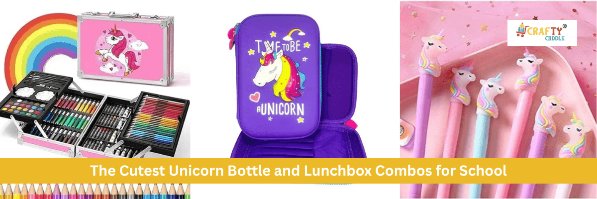 The Cutest Unicorn Bottle and Lunchbox Combos for School - CRAFTY CUDDLE