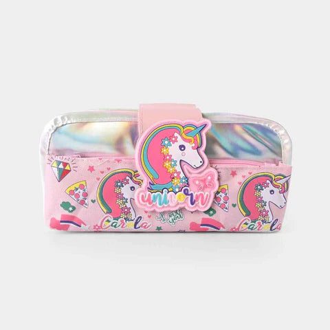 Image of unicorn themed pencil pouch.