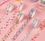 Washi tape set for scrapbooking and art projects