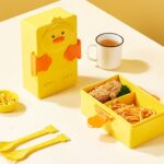 Cute Duck Lunch BoxKids Lunch BoxCRAFTY CUDDLECute Duck Lunch BoxDuck Lunch Box