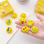 Emoji Fun Erasers - Pack of Smiley, Silly & Cool Expressions! 😍🤣😎😭 - CRAFTY CUDDLEEmoji Fun Erasers - Pack of Smiley, Silly & Cool Expressions! 😍🤣😎😭product_type  for kids