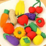 Fruit & Veggie Fun Erasers 🍓🥕🍌 - CRAFTY CUDDLEFruit & Veggie Fun Erasers 🍓🥕🍌product_type  for kids