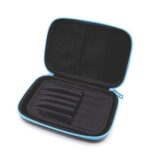 Open Iron Man pencil pouch showing spacious interior and organized compartments