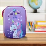 Magical Unicorn EVA Pencil Pouch – Cute, durable, and spacious stationery bag for kids and students, perfect for school supplies and organizing pencils