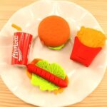 Tasty Treats Erasers – A Deliciously Fun Pack of 4! 🍔🍟🌭🥤 - CRAFTY CUDDLETasty Treats Erasers – A Deliciously Fun Pack of 4! 🍔🍟🌭🥤product_type  for kids