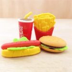 Tasty Treats Erasers – A Deliciously Fun Pack of 4! 🍔🍟🌭🥤 - CRAFTY CUDDLETasty Treats Erasers – A Deliciously Fun Pack of 4! 🍔🍟🌭🥤product_type  for kids