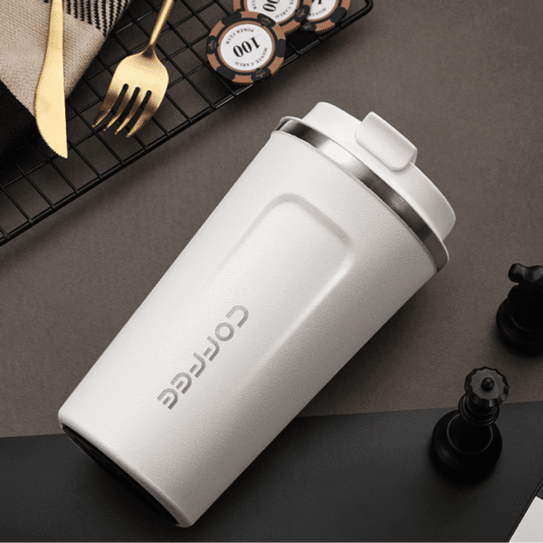 Insulated Coffee Tumbler with Lid