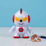 Robot Shape Manual Pencil SharpenerStationery > Erasers & SharpenersCRAFTY CUDDLEToy robot pencil sharpener on a light blue backgroundGreyKidsStationery CuteStationery KawaiiStationery SchoolSupplies StationeryAddict CartoonStationery BackToSchool StudyEssentials PastelStationery StationeryLove