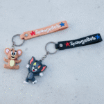 Tom & Jerry Cartoon Silicone KeychainKeychainsCRAFTY CUDDLETwo keychains featuring cartoon characters on a gray surface with 'SpongeBob' branding.2 (1 Tom & 1 Jerry)TomAndJerry CartoonKeychain CuteKeychain KeyringLove BagCharms AnimeAccessories KidsAccessories ReturnGiftIdeas TrendyKeychains GiftForKids