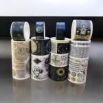Astronomy Theme Washi Tape Set - 18 RollsDecorative Washi TapeCRAFTY CUDDLERolls of decorative tape with various designs on a reflective surface.washitape washitapelove washitapeaddict celestialstationery astronomyaesthetic journaling junkjournal artjournaling scrapbooking creativejournaling aestheticstationery vintagestationery stationerylovers