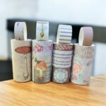 Vintage Floral Washi Tape Set - 18 RollsDecorative Washi TapeCRAFTY CUDDLERolls of decorative tape with various designs on a wooden surface.Mushroom Boxwashitape washitapelove washitapeaddict floralstationery vintagestationery botanicalstationery journaling junkjournal scrapbooking artjournaling creativejournaling aestheticstationery stationerylovers