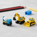 Construction Truck Kids Stationery SetStationery SetsCRAFTY CUDDLEThree toy construction vehicles on a light gray surface with pencils and a sharpener in the background.kidsstationery cutestationery schoolsupplies backtoschool stationerylove cartoonstationery kawaiistationery kidsgifts returngifts studentessentials stationeryshop creativekids schoolessentials giftideasforkids trendingproducts shopnow