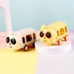 Cute Panda Kids Trolley Water BottleLeakproof Water BottlesCRAFTY CUDDLETwo colorful animal - shaped water bottles on a pastel backgroundWhiteKidsWaterBottle PandaBottle TrolleyBottle CartoonWaterBottle SchoolBottle StrawSipperBottle LeakproofBottle CuteKidsAccessories BackToSchoolEssentials KidsGiftIdeas