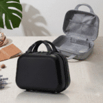 Hard Shell Multi - Purpose Travel Organizer CaseTravel BagsCrafty CuddleBlack and gray travel cases on a light surface with a plant in the backgroundPinkTravelOrganizer MultipurposeOrganizer StorageCase TravelEssentials KidsOrganizer StationeryStorage MakeupOrganizer PortableOrganizer HardShellCase TravelStorage