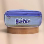 Sweet Dreams Pencil PouchSweet Dream Pencil PouchCrafty CuddlePencil case with 'SWEET' text on a beige backgroundLavendaraesthetic pencil pouchback to school supplies