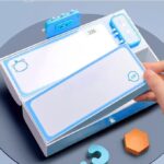 Astronaut Passcode Pencil BoxSpace pencil boxCRAFTY CUDDLEChildren's educational toy with a digital display and buttons on a blue backgroundAstronautKidsAstronautLife