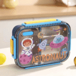 Cartoon Kids Bento Lunch BoxStainless Steel Lunch BoxCrafty CuddleChildren's lunch box with astronaut and space - themed illustrations on a light backgroundAstronautKidsLunchBox LunchBox BentoBox SchoolLunch KidsLunch LunchBoxIdeas BackToSchool CuteLunchBox KidsEssentials LunchTime
